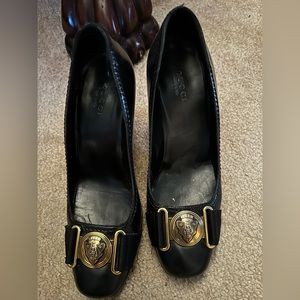 Black Gucci heels